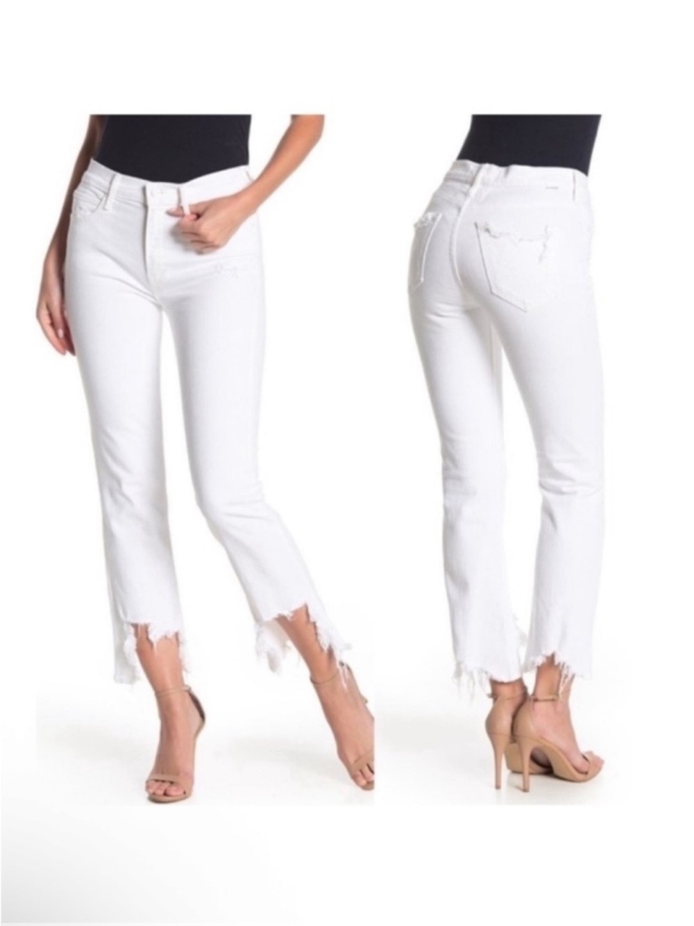 Mother The Dutchie Jaw Ankle Almost Innocent Jeans